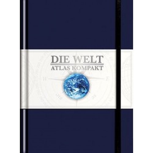 KUNTH Taschenatlas Die Welt - Atlas kompakt, blau: limitierte Edition (KUNTH Taschenatlanten) [Gebundene Ausgabe] [2015] KUNTH Verlag