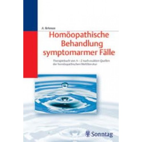 Homöopathische Behandlung symptomarmer Fälle