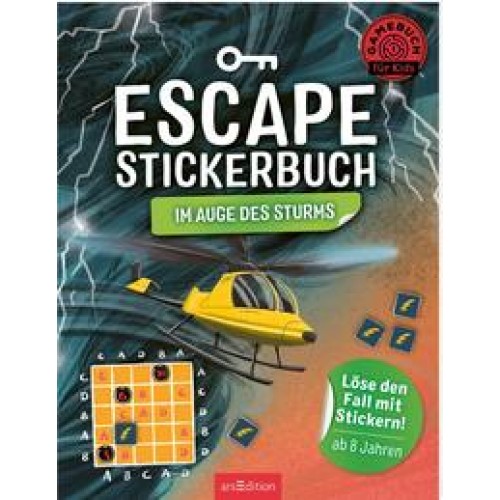 Escape-Stickerbuch – Im Auge des Sturms