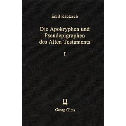 Die Apokryphen und Pseudepigraphen des Alten Testaments (1+2