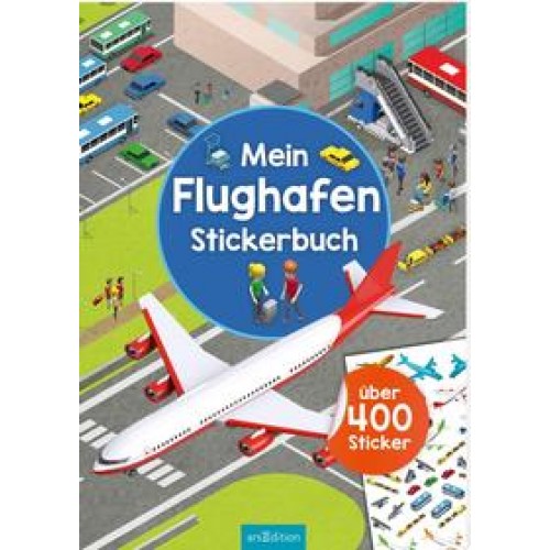 Mein Flughafen-Stickerbuch