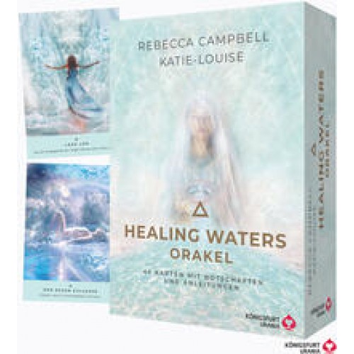 Healing Waters Orakel - 44 Karten mit Botschaften und Anleitungen