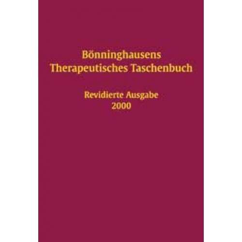 Bönninghausens TherapeutischesTaschenbuch