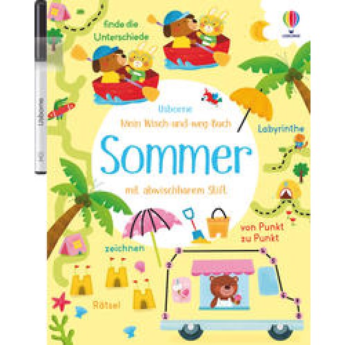 Mein Wisch-und-weg-Buch: Sommer