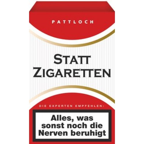 Statt Zigaretten (rote Schachtel)