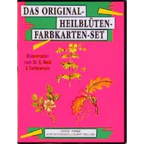 Original Heilblüten Farbkarten Set