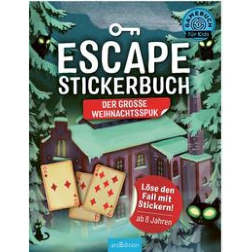 Escape-Stickerbuch – Der große Weihnachtsspuk