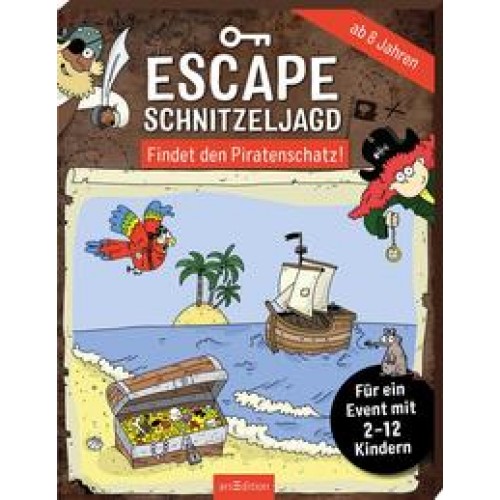 Escape-Schnitzeljagd – Findet den Piratenschatz!