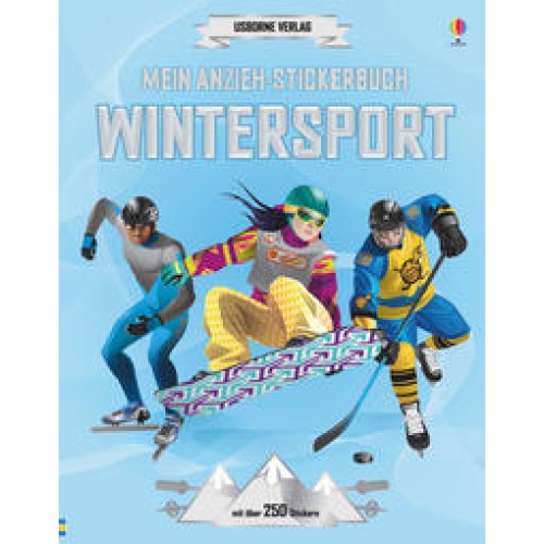 Mein Anzieh-Stickerbuch: Wintersport