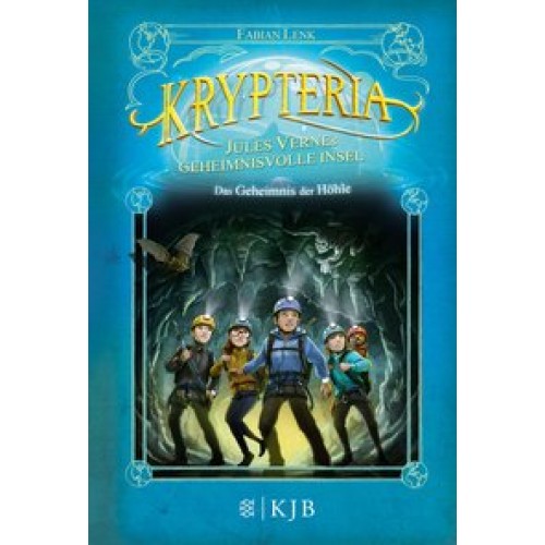 Krypteria - Jules Vernes geheimnisvolle Insel. Das Geheimnis der Höhle [Gebundene Ausgabe] [2016] Lenk, Fabian, Grubing, Timo