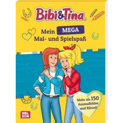 Bibi und Tina: Mein MEGA Mal- und Spielspaß