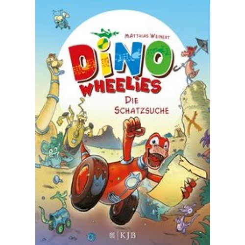 Dino Wheelies: Die Schatzsuche [Gebundene Ausgabe] [2015] Weinert, Matthias