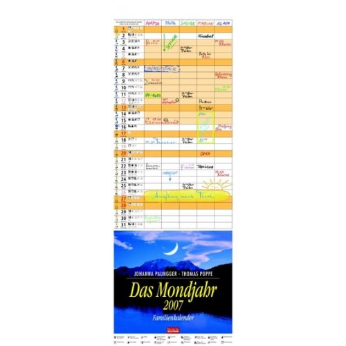 Das Mondjahr 2007 - Familienkalender