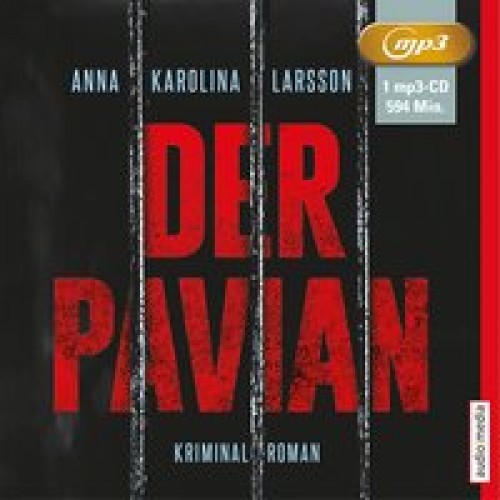 Der Pavian [MP3 CD] [2016] Anna Karolina Larsson, David Nathan