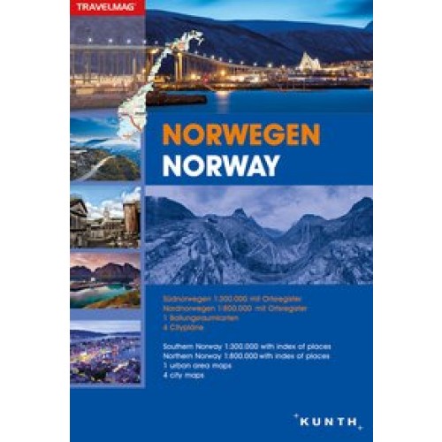 Reiseatlas Norwegen: 1:300.000/1:1.800.000 (KUNTH Reiseatlanten) [Taschenbuch] [2017] KUNTH Verlag GmbH & Co. KG