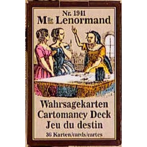 Lenormand Wahrsagekarten N° 1.941 by Piatnik (Skat-Symbole)