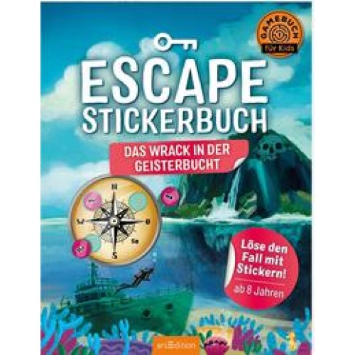 Escape-Stickerbuch – Das Wrack in der Geisterbucht