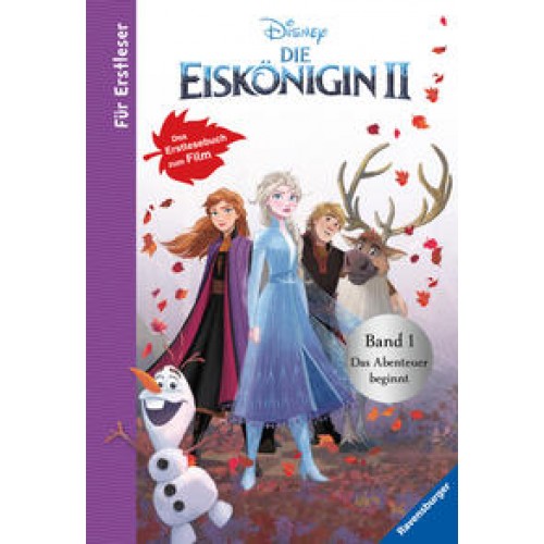 Disney Die Eiskönigin 2 - Für Erstleser: Band 1 Das Abenteuer beginnt