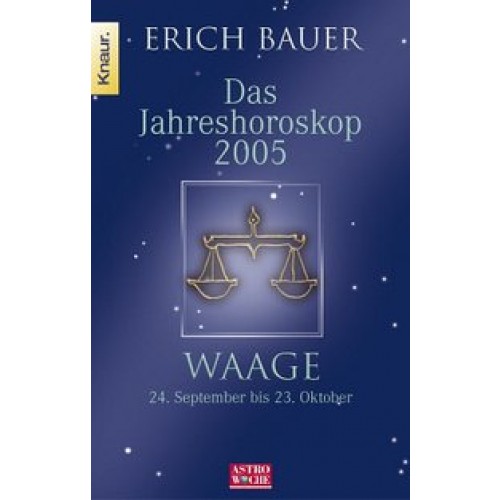 Jahreshoroskop 2005 - Waage