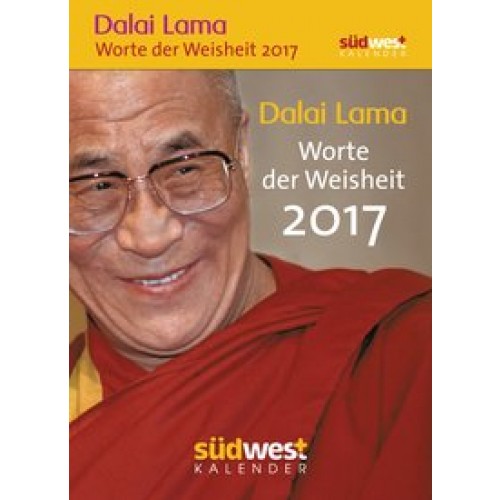 Dalai Lama - Worte der Weisheit 2017 Textabreißkalender