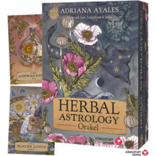 Herbal Astrology Orakel: 55 Karten mit Botschaften und Anleitungen