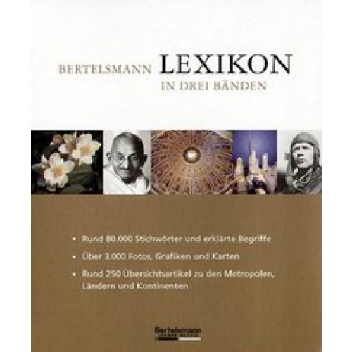 Bertelsmann Lexikon in drei Bänden