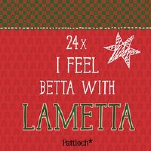 I feel betta with lametta: Mini-Kartenaufsteller [Kalender] [2016]