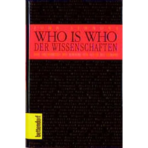 Who is who - Der Wissenschaften