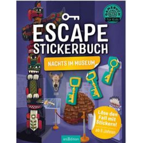 Escape-Stickerbuch – Nachts im Museum